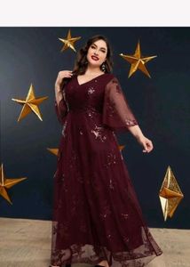 shein Elegant Ethnic Gown