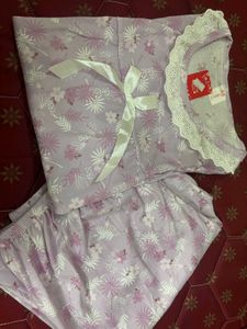 Cute Floral Night Suit Set