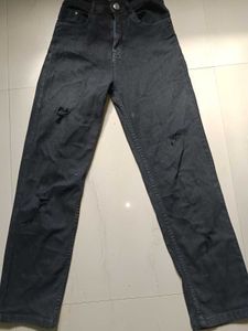 Black Wash Denim Jeans
