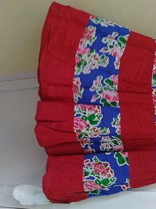 Famous   High Waist Long Ethnic Skirt