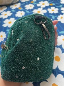 Sparkly Green Mini Backpack