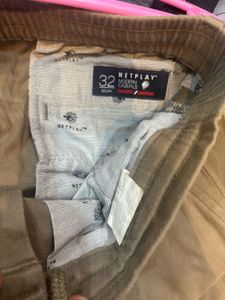 Netplay Drawstring Khaki Color Trousers