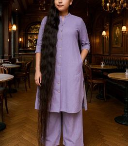 🪻Lavender Linen Beutiful Co-ord Set