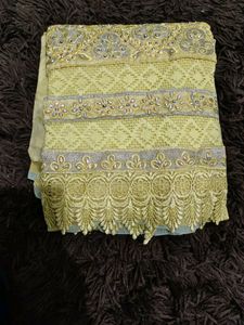 yellow suit material