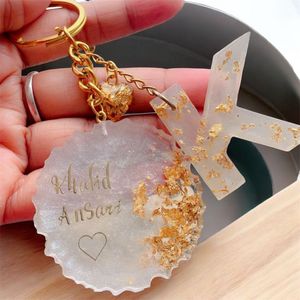 Custom Resin Initial Keychain(customisation Avail)