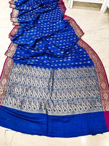 Used 1000 Handloom Kadhua Banarasi