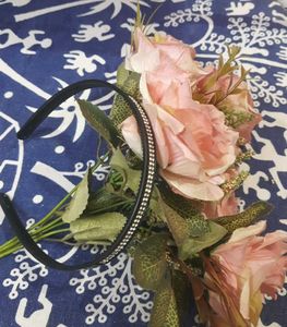 Combo: Rhinestone & Pearl Headband