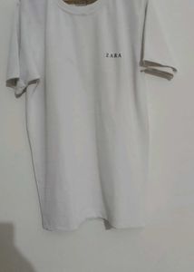 Zara White Men T-Shirt🤍