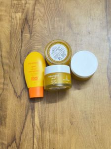 Aqualogica Night Gel & Sunscreen