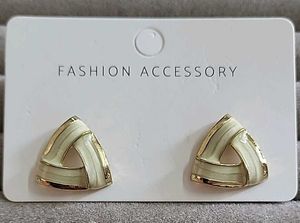 Triangle Stud Earrings
