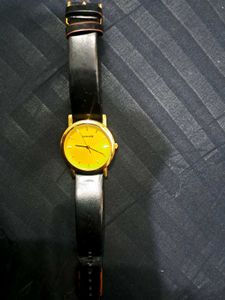 Sonata Gold Watch