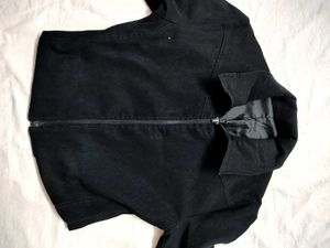 Velvet Black Cropped Jacket