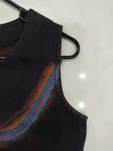 Denim Short Kurti
