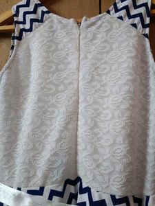 Chevron Print Dress
