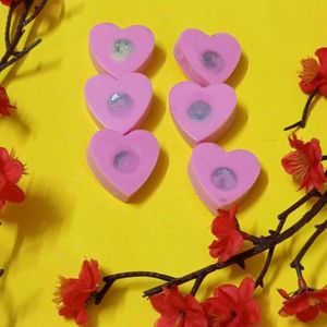 6 Pcs Diya Candles