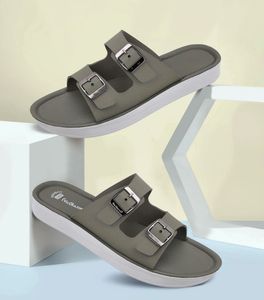Walkaroo Grey Sandals For Women