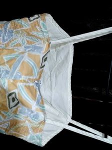 Vintage Print Mini Dress