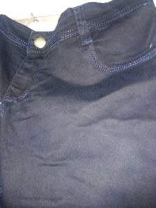 Lace Trim Striped Dress Taop And Jeans New1timeuse