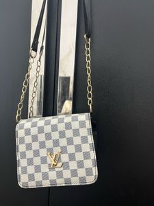Checkered Crossbody Bag
