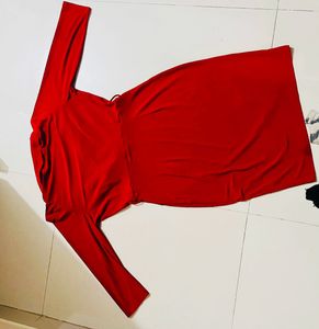 Red Wrap Dress