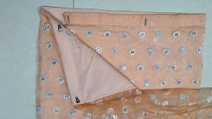 Pre-stitched Organza Sequenced Saree