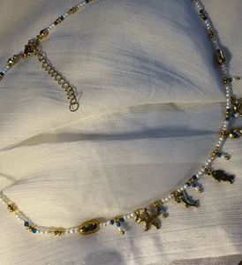 Beaded Charm Necklace