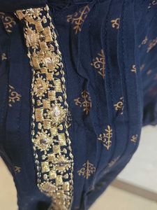 Stylish Navy Blue Sleeveless Top