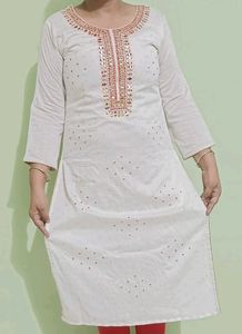Off White Kurta