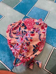 Floral Print Pouch