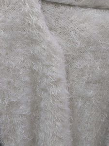 White Fur Cardigan
