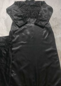 Elegant Black Kurta Set