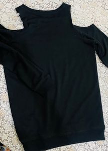 SPLASH Brand Cold Shoulder Top