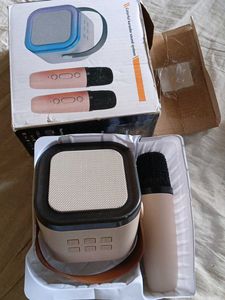 Portable Karaoke Speaker with Microphone