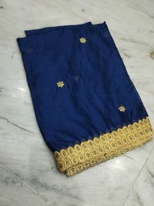 Navy & Gold Dupatta