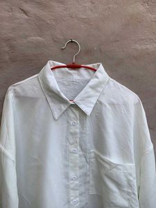 White premium Button-Down Shirt
