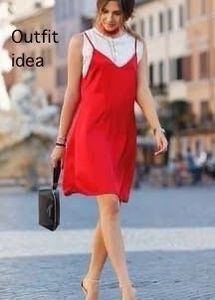 Red Smiley Face Dress