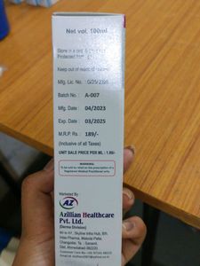 Ketoconazole Zinc Pyrithione Shampoo 100mL