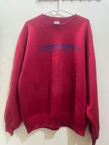 Crew Neck Red