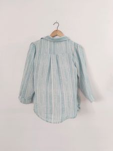 Blue Formal Top