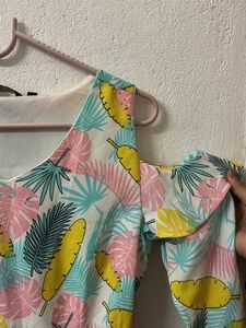 Forever Glam Tropical Dress