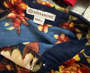 Missamore Floral Shirt Dress