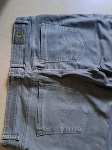 Grey Denim Jeans