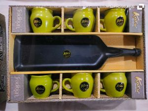 KAKU Tradition Tea Set - 6 Cups &amp; Platter