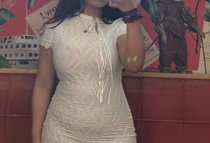 NEWME White Mini Dress