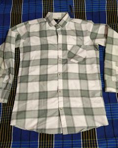 Plaid Button-Down Shirt