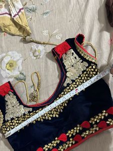 Beautiful Royal Blue Saree