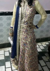 Stylish Front Open Long Kurta With Palazzo