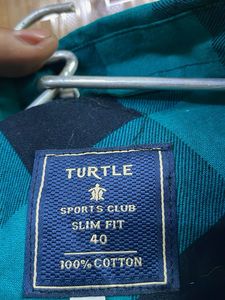 Checked Blue Shirt