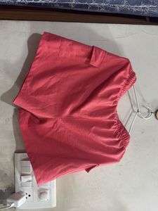 Coral Cargo Shorts