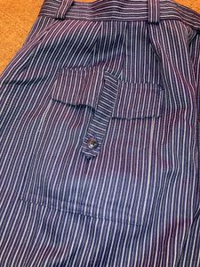 Striped straight Pants